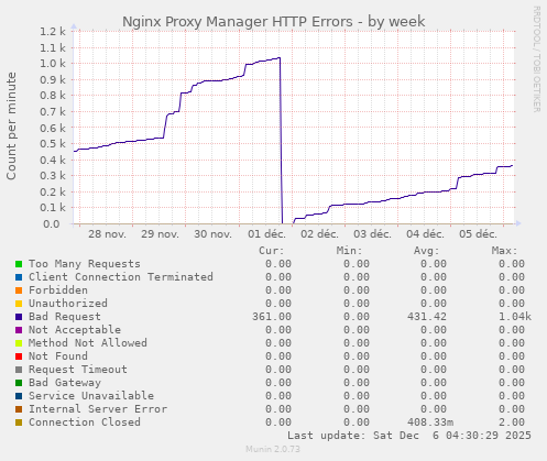 Nginx Proxy Manager HTTP Errors