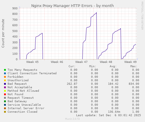 Nginx Proxy Manager HTTP Errors