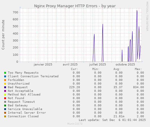 Nginx Proxy Manager HTTP Errors